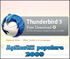 Free: aplicatii populare in 2009