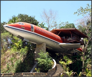 Hotelul avion, cu o priveliste de vis